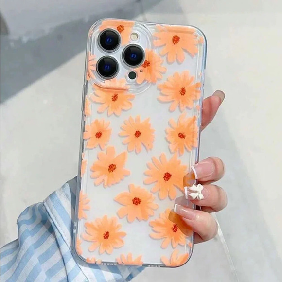 ⚠️Clearance iPhone 14/Pro/Pro Max Floral Phone Case - Picture 1 of 3